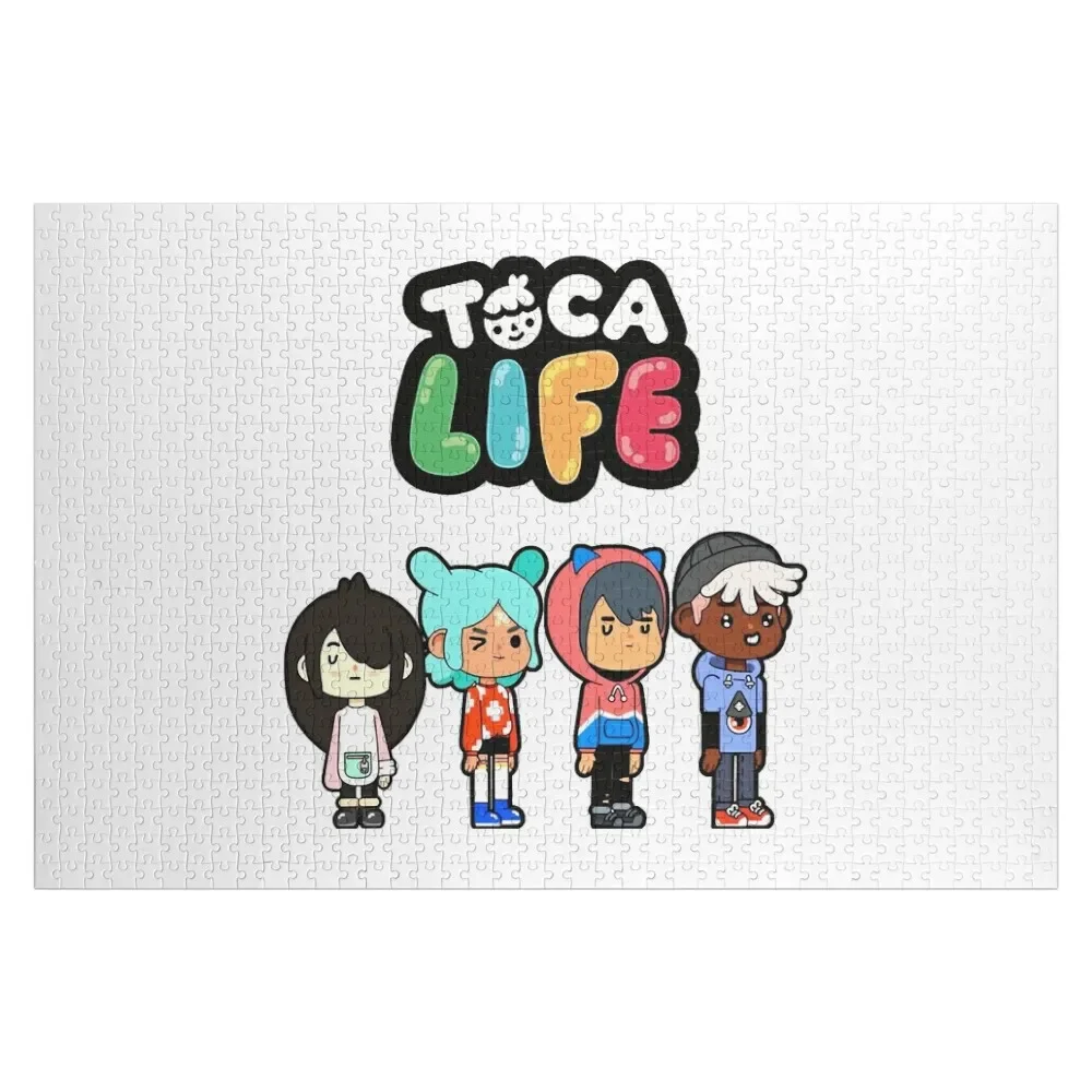 

toca boca, personnages de la vie toca mignons Jigsaw Puzzle Personalized Baby Toy Toys For Children Puzzle