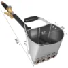 Vevor Spray Gun for Painting Walls Ceilings Cement Mortar Sprayer Plaster Hopper Gun With 4 Jet Hopper Ladle Construction Tool 6