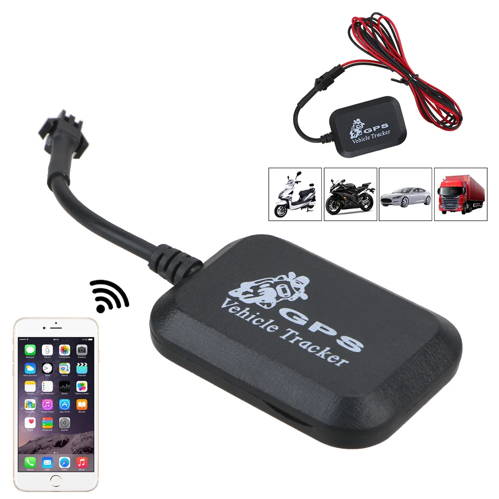 GPS Tracker Car Tracker Real Time Tracking Locator Device Real-time Vehicle Free APP Anti-theft Mini