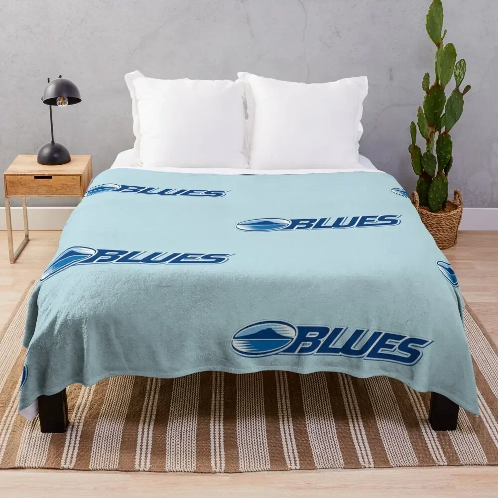 

Blues Rugby Throw Blanket halloween Single Blankets