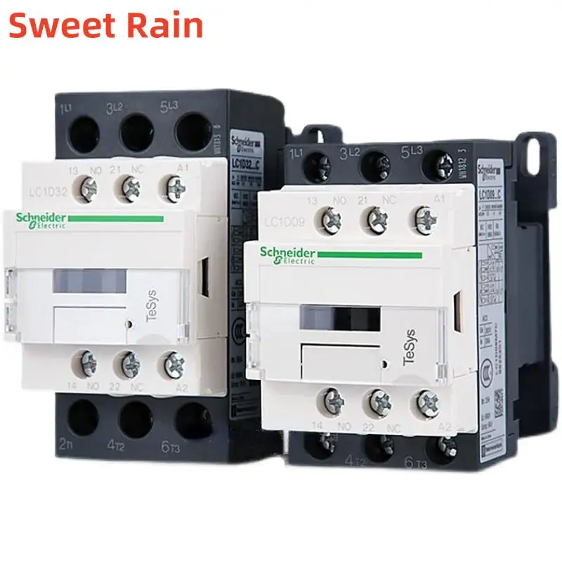 

Schneider AC contactor 220v lc1d09 lc1d32 LC1D38 B7C F7C M7C Q7C Coil Voltage 24v 110V 220V 25a Free Shipping