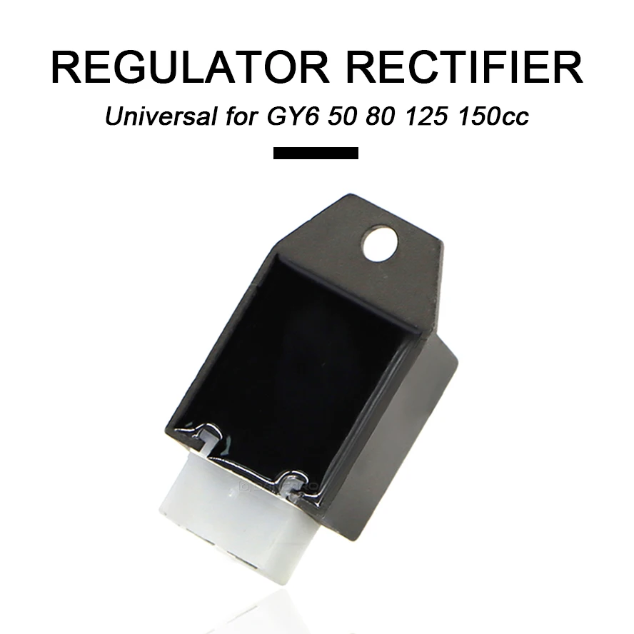 Motorcycle Parts Ignition Voltage Regulator Rectifier For GY6 50 80 125 150cc Moped Scooter ATV