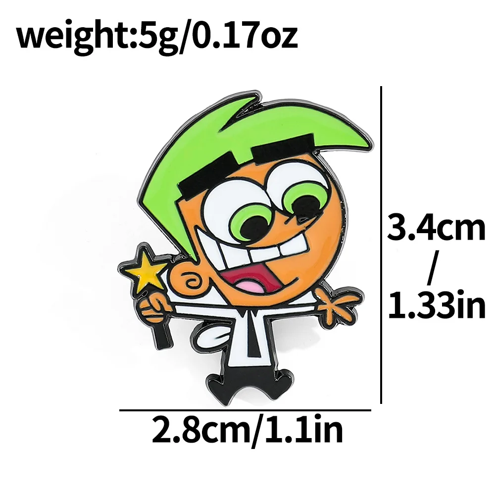 O Melhor Alfinete de Personagens da Cartoon Network para Fãs Reais – Um  Teste Prático com o Enamel Pin do “The Fairly OddParents”, image size:1000x1000