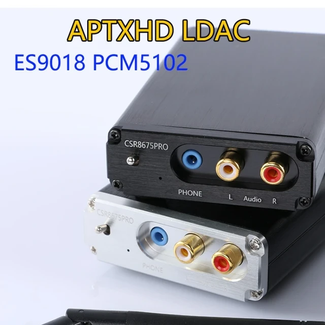 Audiophonics - Module Récepteur Bluetooth 5.1 QCC5125 aptX HD LDAC DAC  ES9038Q2M