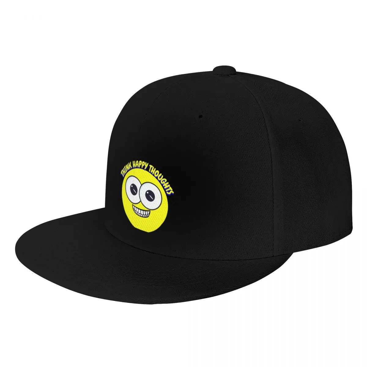 

Think Happy Thoughts Baseball Cap Rugby Icon Sunscreen Golf Golf Men Women's