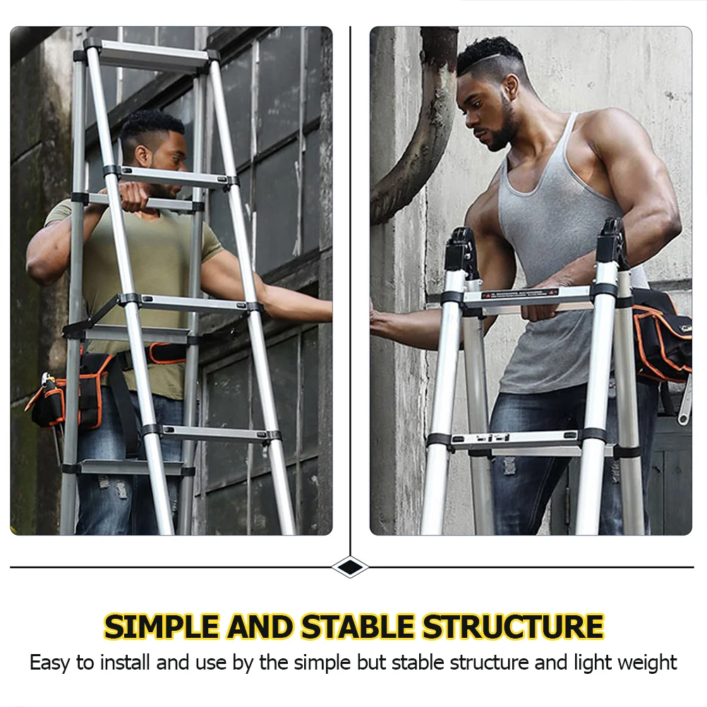 12 Pcs Ladder Switch Telescoping Button Universal Replacement Parts Folding Mechanism Component Scaffolding Construction Tools