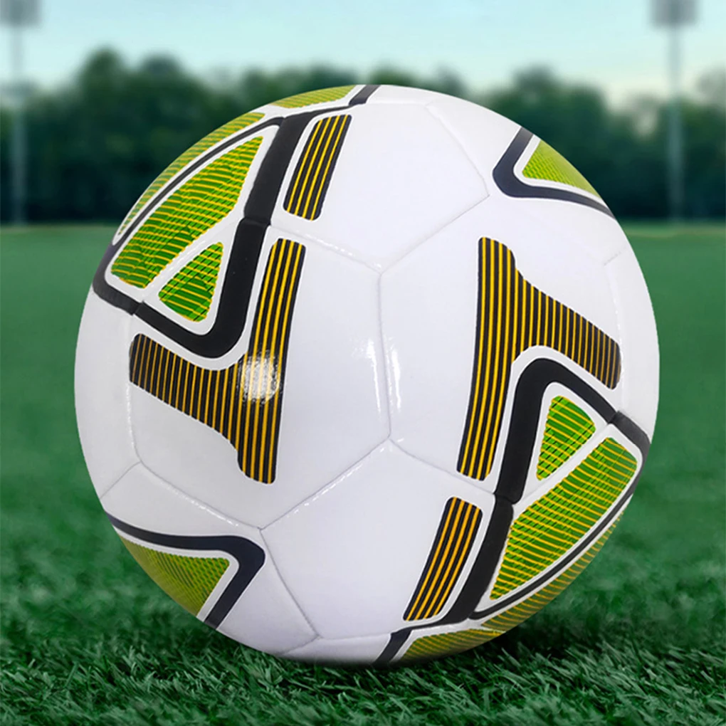

High Quality Soccer Balls Official Size 5 PU Material Seamless Goal Team Outdoor Match Game Football Training Ballon De Foot