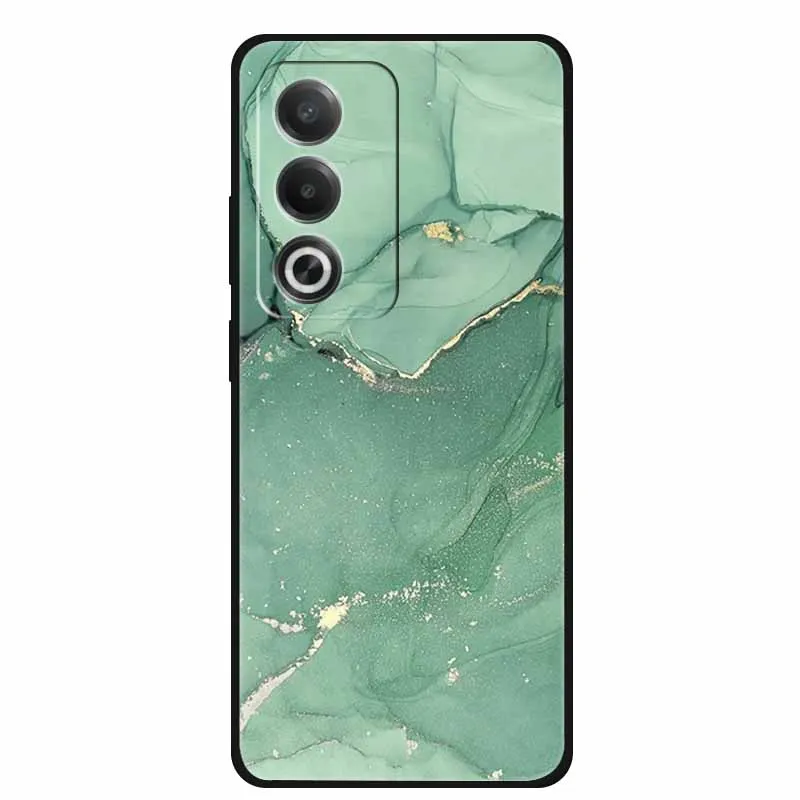 Marble Pattern Soft Silicone Phone Case - Fashionable TPU Back Protector Cover