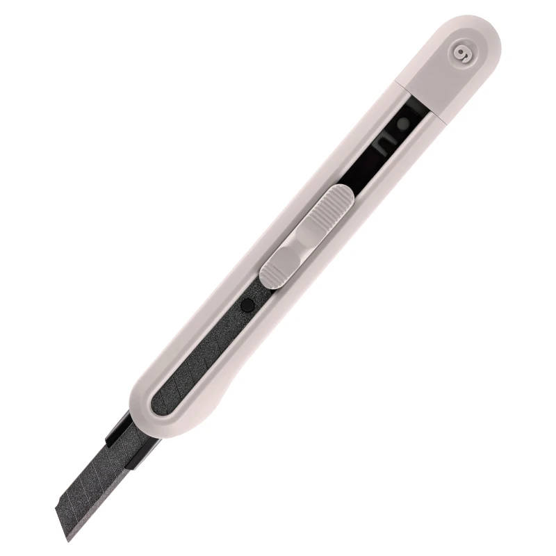 1 Pz Deli Ns063T 3 Colori Art Utility Knife Auto-Lock Express Box Knife Paper Cutter Craft Wrapping Cancelleria Per Ufficio Per Studenti