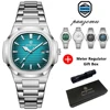 PAAZOMU Top Luxury Brand Man Watch Sports Waterproof Luminous Date Men Wristwatch Square Dial Quartz Men's Watches High Quality
