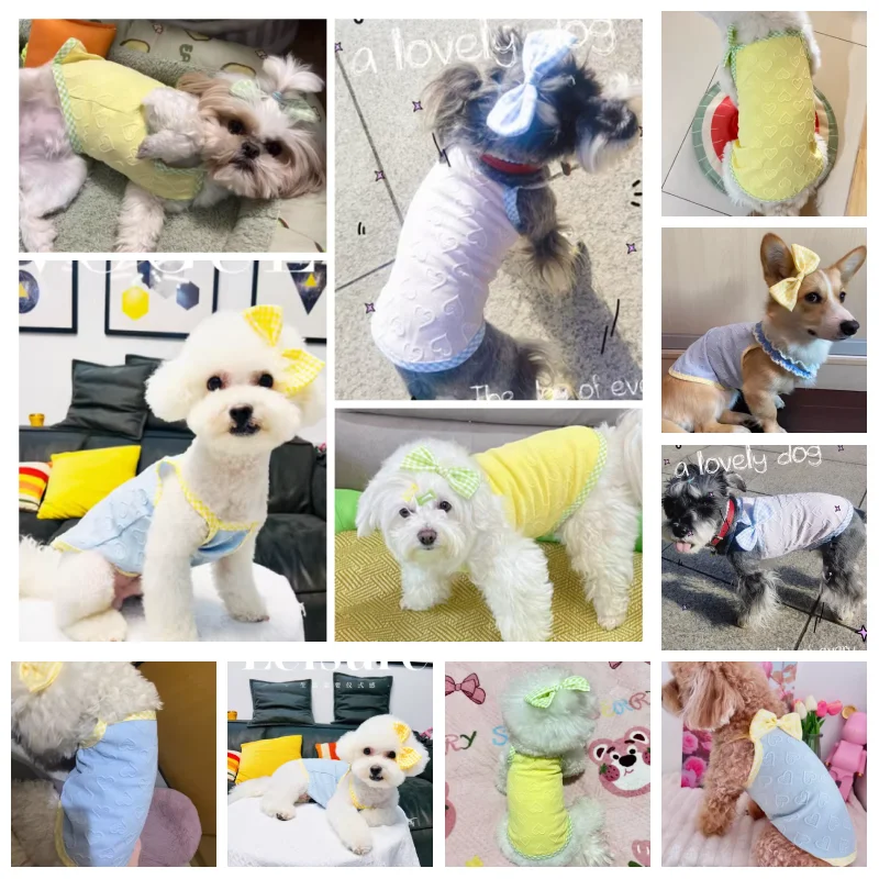 Dog Clothes Summer Suspender Vest for Small Dogs Puppy Chihuahua Pet Cooling