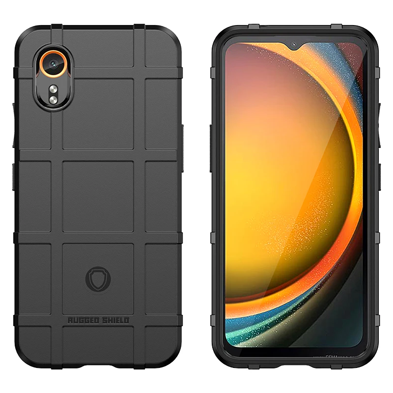 حافظة هاتف واقية مرنة للحماية من السقوط من الدرع العسكري لهاتف سامسونج جالاكسي XCover 7 غطاء مقاوم للصدمات