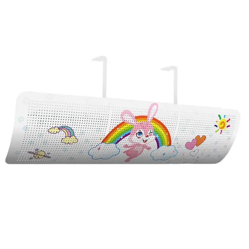 

Дефлектор для вентиляционного отверстия кондиционера, регулируемая защита от прямого воздействия, перегородка для ветрового стекла, настенное водонепроницаемое отверстие для воздуха