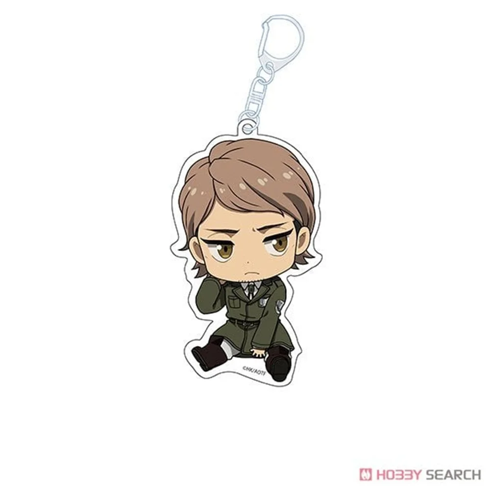 Anime Attack on Titan Acrylic Keychai Model Figure Cosplay Plate Holder Topper Birthday Fans Christmas Desk Decor Plate Gift anime keychain anime action figures