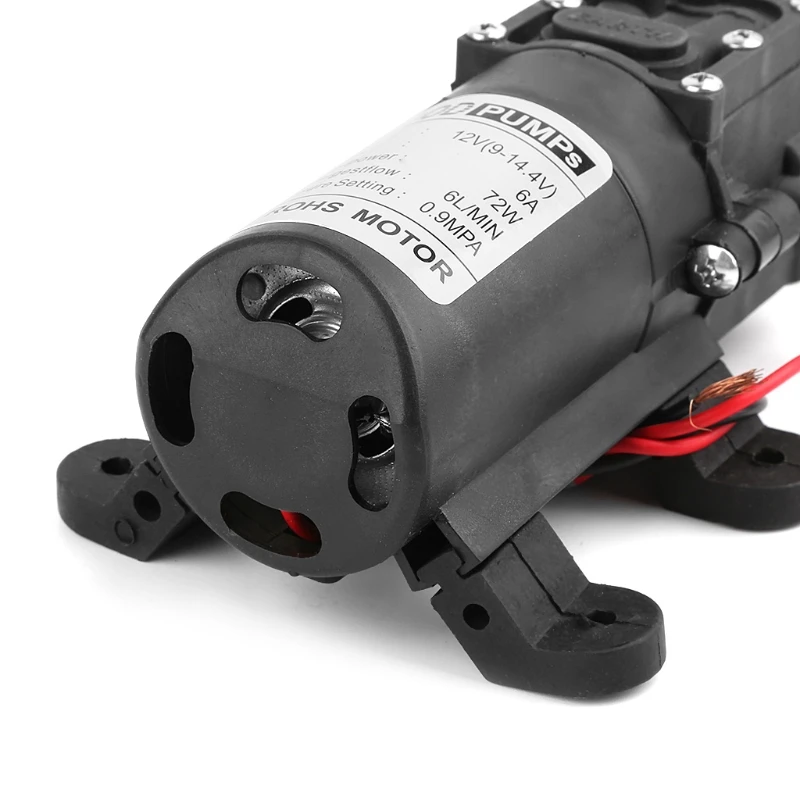12V 72W 高圧マイクロダイヤフラムウォーターポンプ自動スイッチ