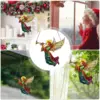 Festive Colorful Design Sun Catcher Acrylic Tree Sun Catchers Holiday Window Lights Catcher Sun Catcher 20cm for Window Home 5