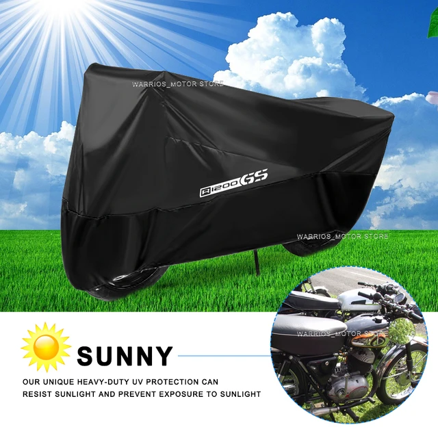 Motorcycle Cover Waterproof Outdoor Scooter UV Protector Rain