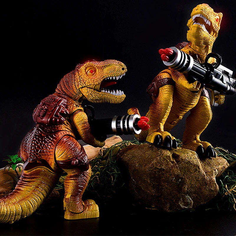 Remote Control Dinosaur Toys for Kids Electric Walking Robot RC Dinosaur Lights & Sounds Simulation Dinosaur Toy Gift for Boys，， 4