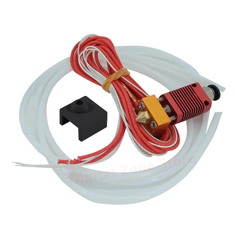 

Hotend Assembled 24V 40W, 3D Printer MK8 Extruder Kit with Heat Block Cover for Creality Ender 3 PRO/Ender-3 V2