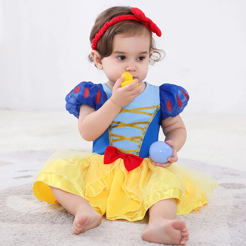 Cosplay Costume Animal Tutu Skirt Outfit Baby Girls Princess Sofia Outfit Anna Elza Infant Baby Tutu Dress Kids Girls Costume Romper Aurora Belle Clothes Costumes Dress