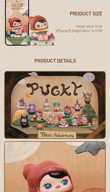 UK Exclusive】POP MART PUCKY Poko's Adventure Series Figures