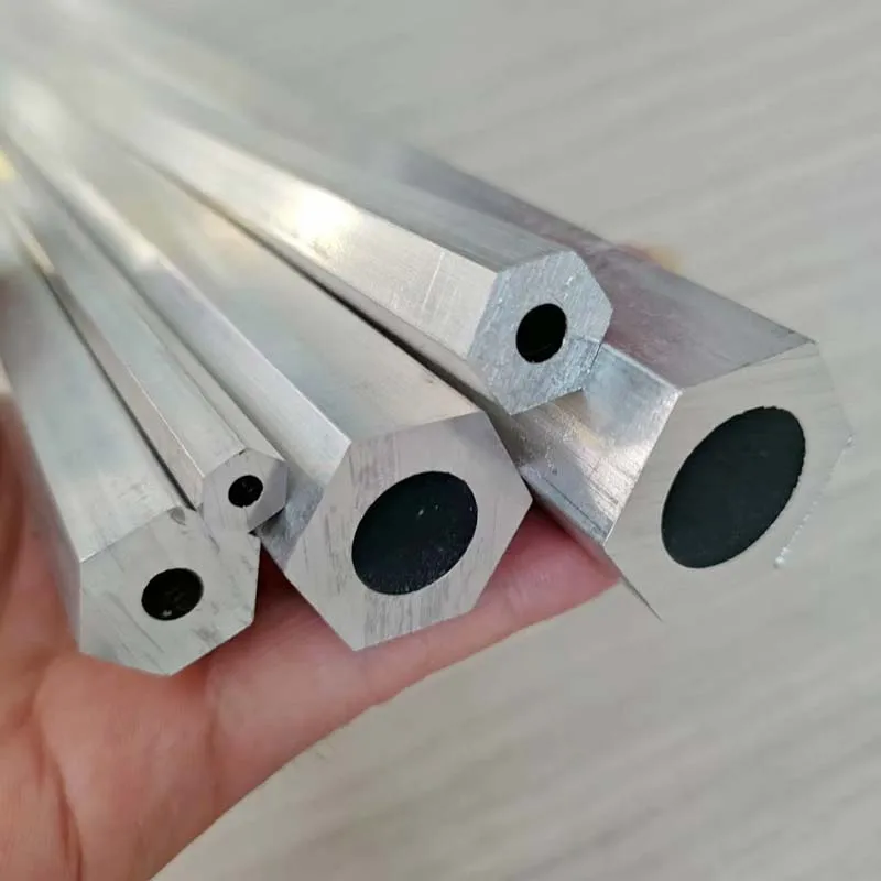 Aluminium tube 6063 AL hexagonal tubing hollow hexagonal rod bar all sizes DIY