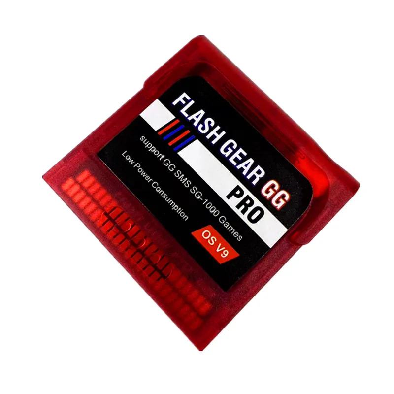 Flash Gear Game Cartridge for Sega Game Gear GG Console with 8GB Micro TF Card