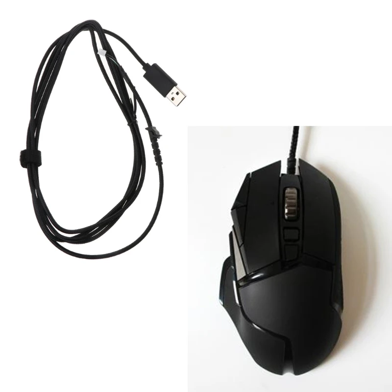 Cabo Usb de Mouse Macio para Logitech G502 Fio de Substituição para Linha de Mouse Hero - Imagem 4