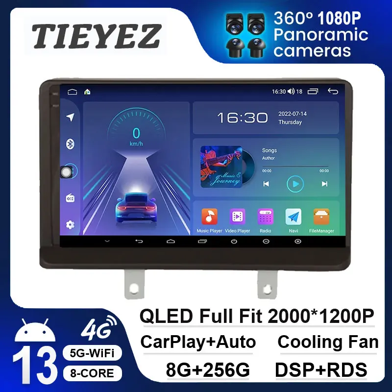 

9" Android 13 Carplay For Dongfeng DFSK Glory 560 S560 2017 - 2023 Car Radio Multimedia Player Navigation GPS WIFI Head Unit