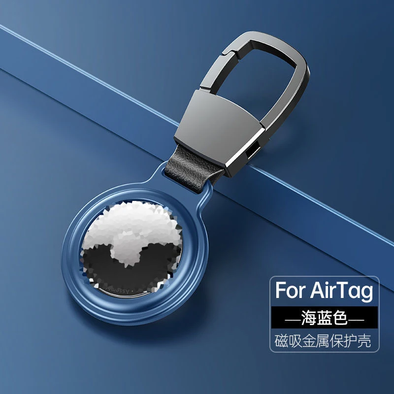 Custodia Protettiva Con Portachiavi Per Apple Airtag Custodia Protettiva Antiurto Anti-Graffio Anti-Caduta Shell Per Airtag Air Tag