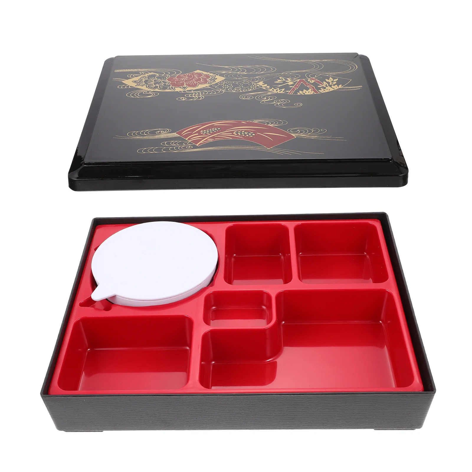 

Sushi Sashimi Bento Storage Container Food Containers for Restaurant Sealed Lunch Sandwich Platter Trays