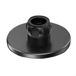 Universal Magnetic Car Phone Holder - Hands - Free Mount with Strong Grip (Black)