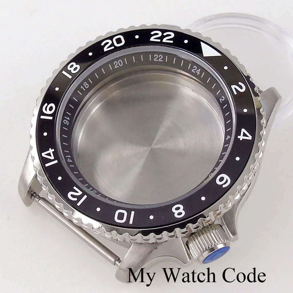 nh34 ケースセット 41mm SSKX001 GMT Watch Case for NH34 NH35 NH36 NH38 Movement