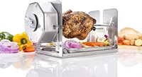 Rotisserie Kit for Grills, Ovens, Smokers Stainless Steel - Non-Electric Spit Roaster Gas/Charcoal BBQ Kamado Joe 1