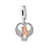 Fit Original Pan Charm Bracelet 925 Silver Rainbow Bridge Angel Wings Father Mother Cat Dog Bead For Making Memorial Berloque 5