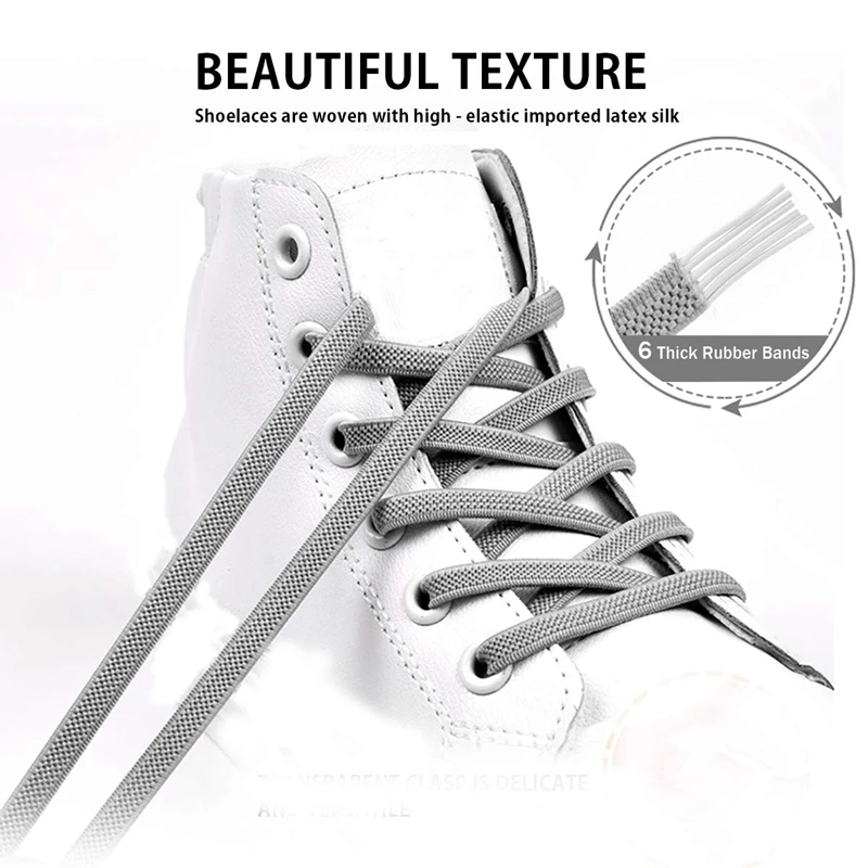 لا الأربطة حذاء التعادل للأطفال والكبار ، أربطة حذ...