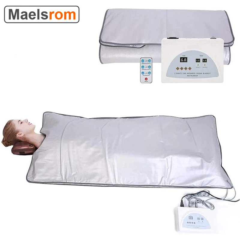 

Цифровой складной инфракрасное одеяло для похудения тела Вес потери Body Shaper носимых Вес одеяло Детокс терапия машина