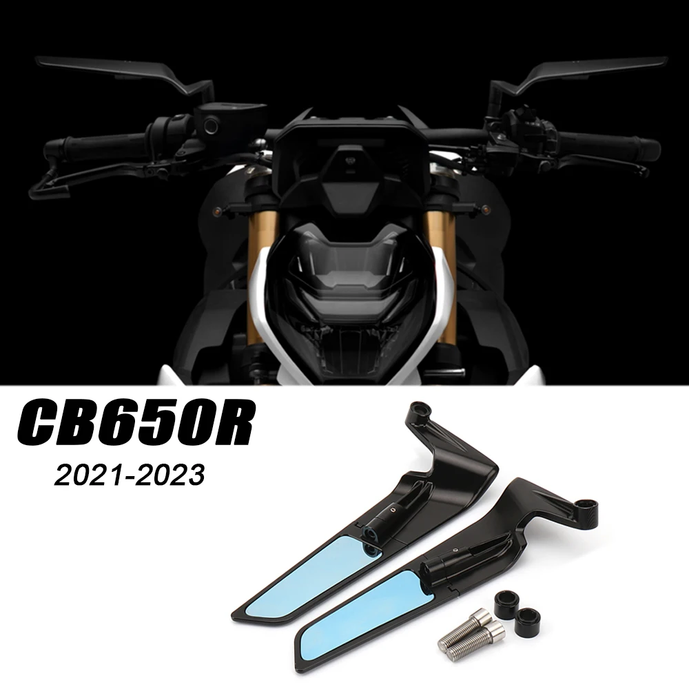 

For Honda CB650R CB 650R CB650 R Motorcycle Mirrors Stealth Mirrors Sports Winglets Mirror Kit Adjustable Mirrors Wing Mirrors
