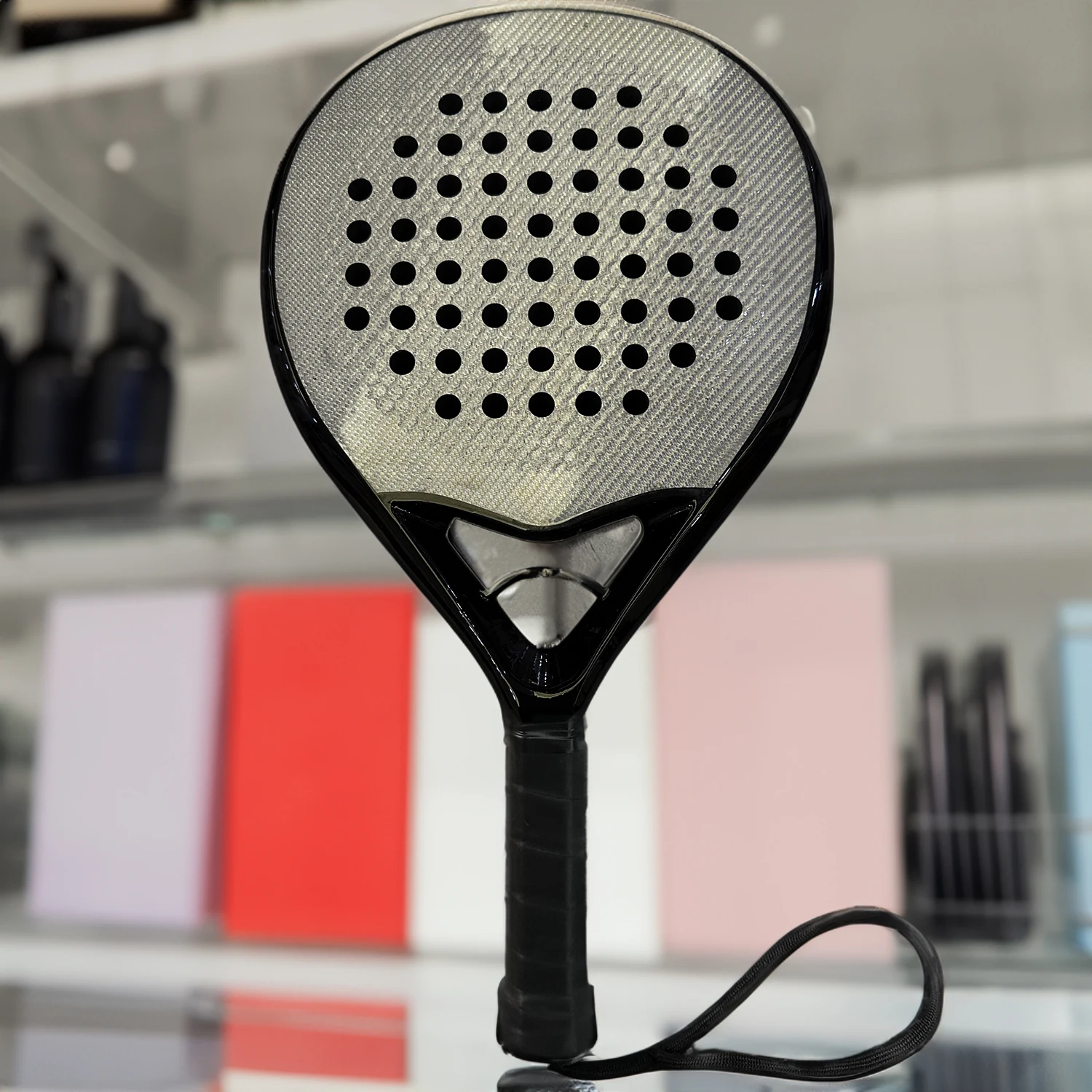 Professional 18K Carbon Fiber Padel Tennis Racket