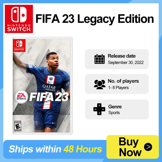 FIFA 22 Vs FIFA 23  Nintendo Switch Versão Legacy 