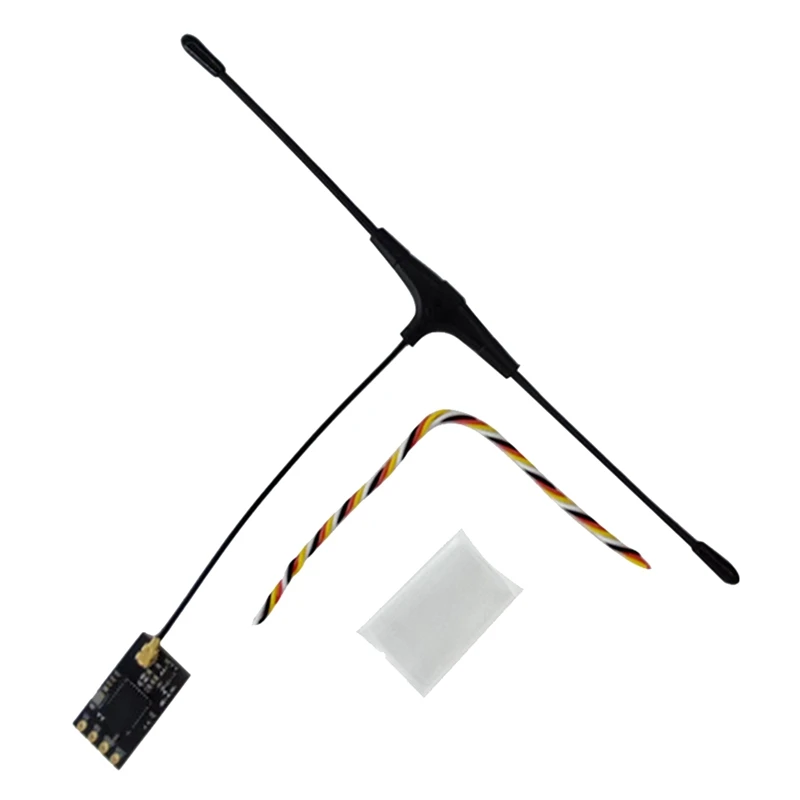 For Aocoda ELRS 915Mhz Receiver 500MW 20Dbm Remote Control Model UAV Receiver CRSF For FPV RC Drone Airplane Black PCB