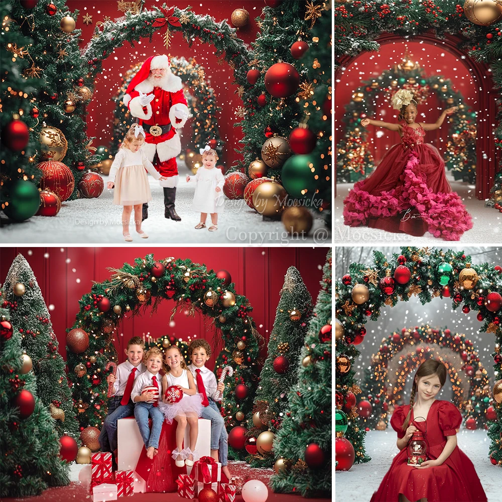 Sfondo Fotografico Per Compleanno Natale 150x100 Cm, In Tessuto Poliestere, Con Striscione, Elementi Natalizi, 4 Occhielli, Riutilizzabile