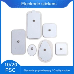 10/20pcs Electrode Pads Self Adhesive Replacement for Tens Ems Nerve Muscle Stimulator Massager Patch Electrodes Massager