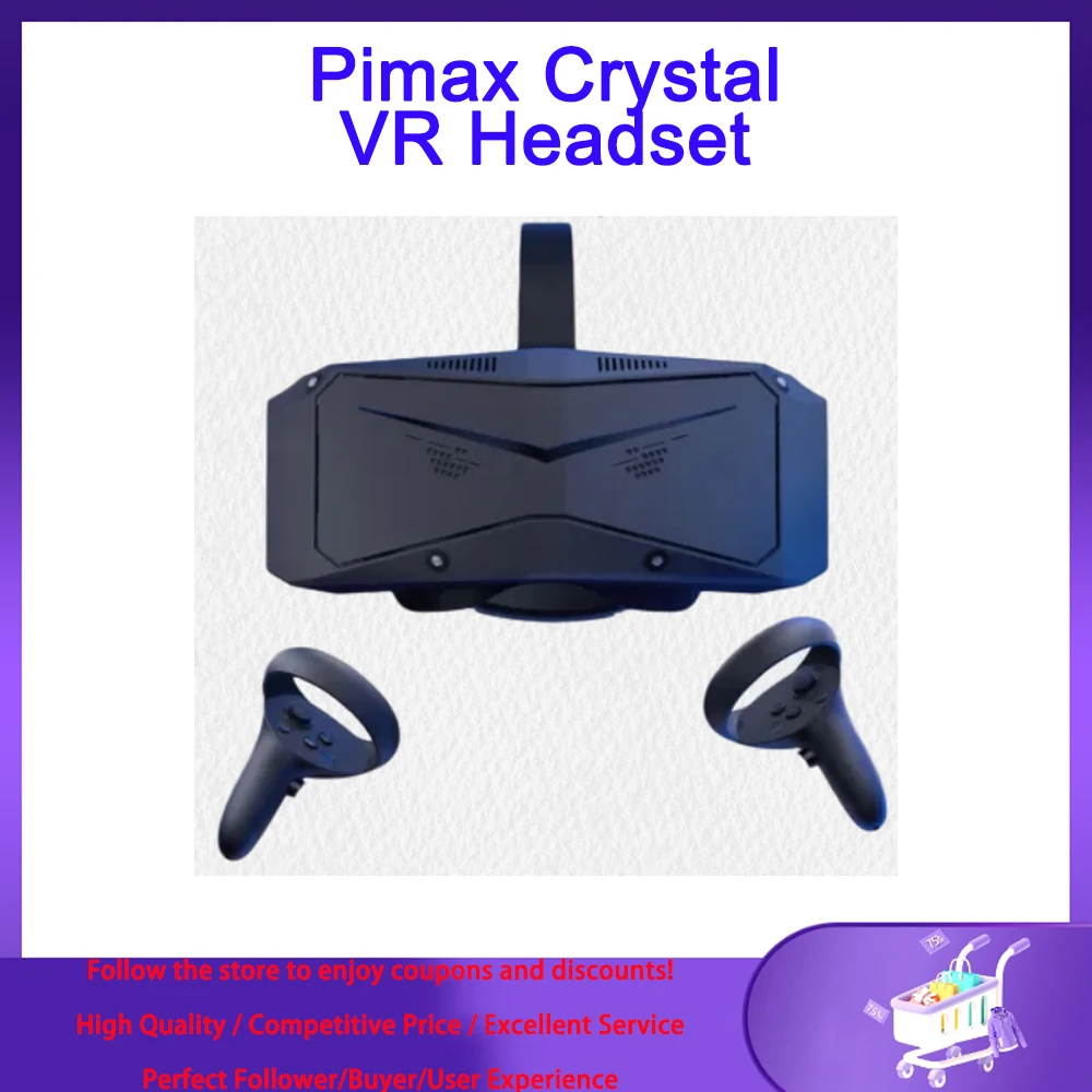 Pimax Crystal con auriculares DMAS gratis para pedidos antes del 30 de junio