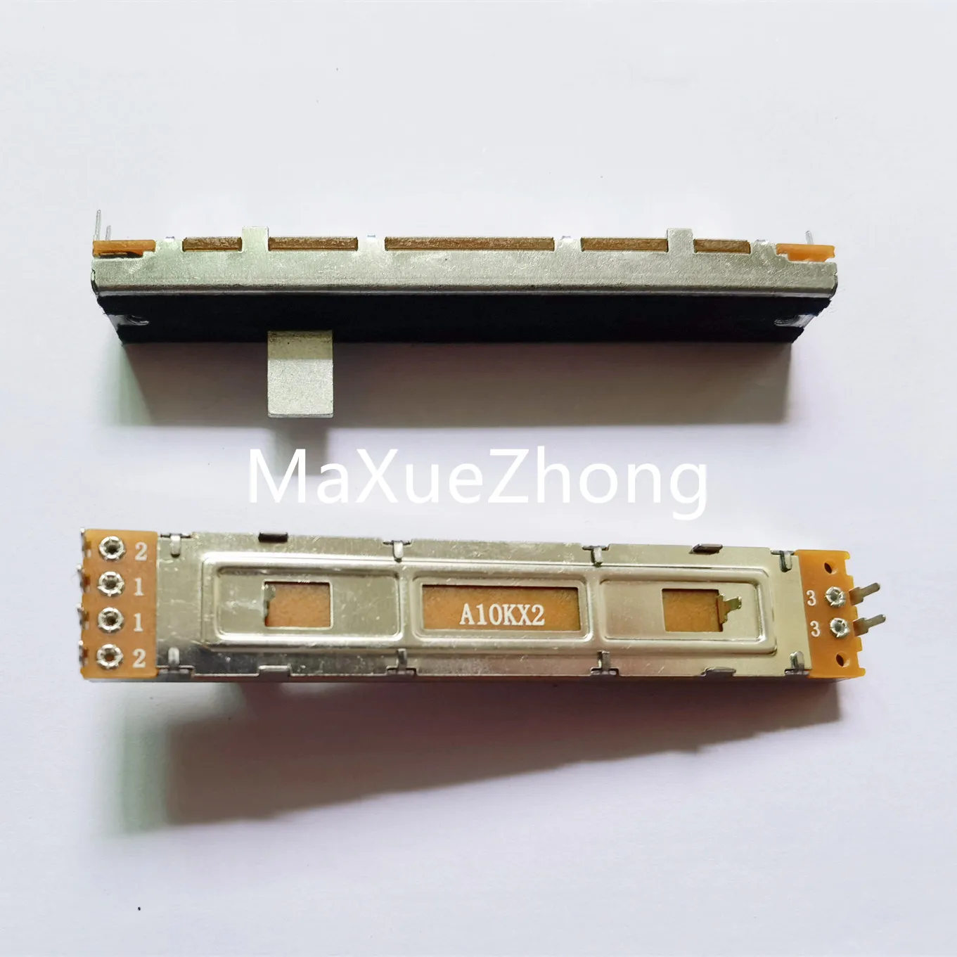 Description Picture 5 of itemOriginal new 100% mixer dual potentiometer SC-609G A10K B10K C10K handle length 12MMB (SWITCH)