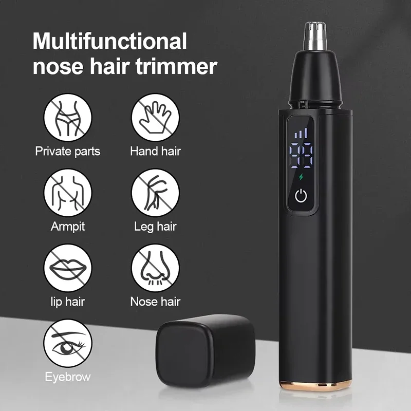 Xiaomi MIJIA Electric Nose Hair Trimmer Remover USB Rechargable LED Display Portable Nasal Cavity Nose Clean Painless Clipper ﻿ 6