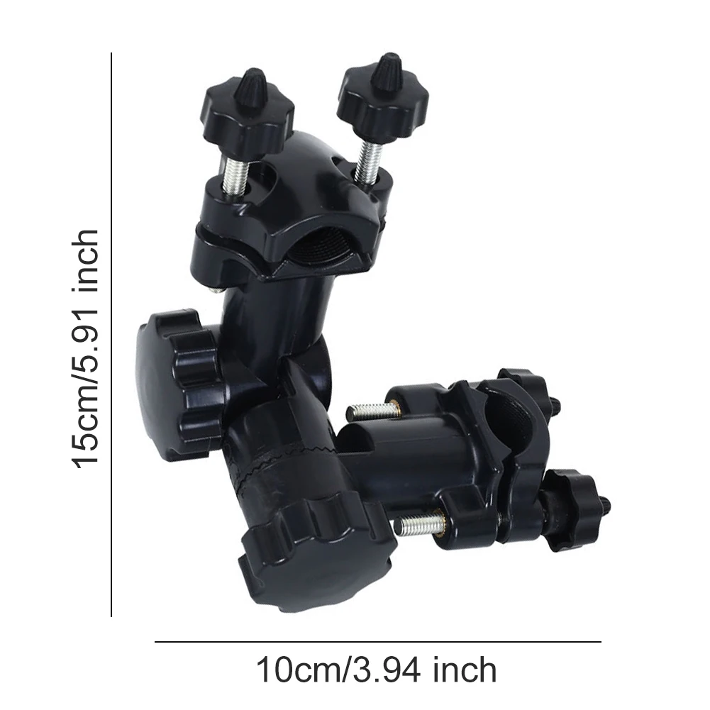 Rotating Umbrella Stand Holder Bracket Multi-Functional Umbrella Bracket Fishing Rod Bracket Adjustable Fishing Tools Accessory