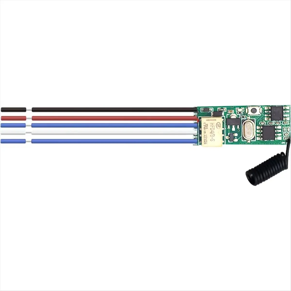 A23G 5pcs 범용 무선 원격 제어 스위치 1 채널 릴레이 수신기 LED 조명 컨트롤러 DIY 키트 DC 9V 12V 24V 433.92MHz
