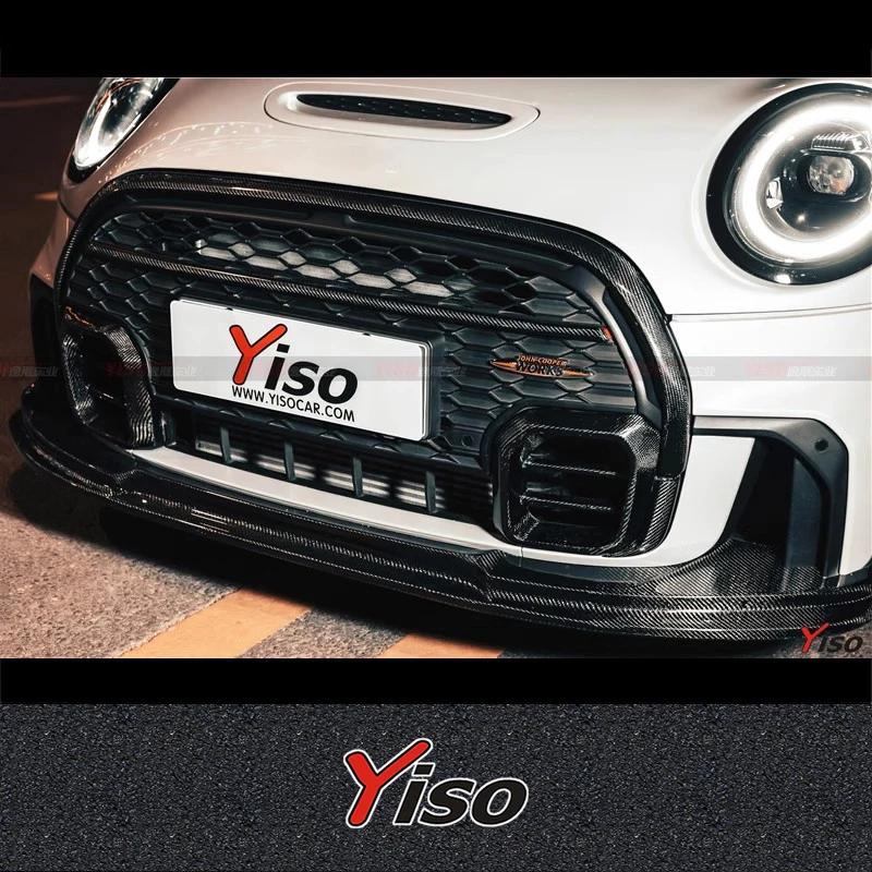 

FOR 2022 BMW MINI F55 F56 JCW Modified Carbon fiber Aerodynamic kit 3D Design Front Lip