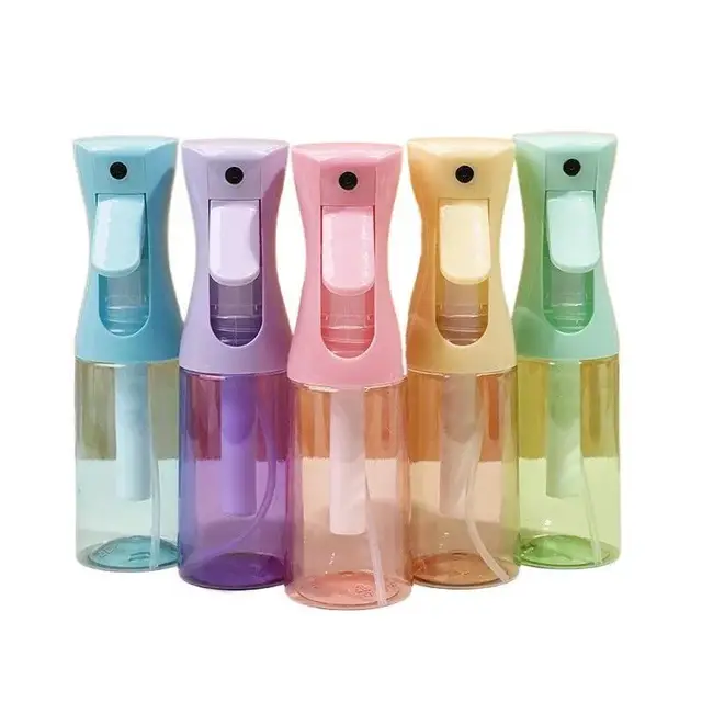 200/300ML High Pressure Continuous Spray Bottle Travel Reusable Sub Packaging Bottle, Beauty Spray Bottle Plant Watering Bottle 5